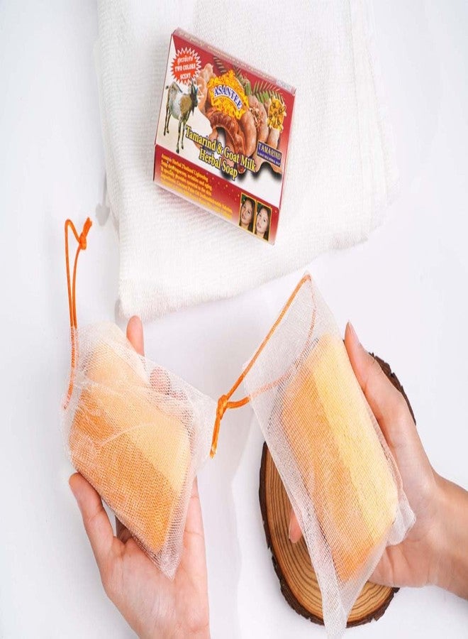 ASANTEE TAMARIND & GOAT MILK HERBAL SOAP 125 G. (Pack of 1) - Image 2